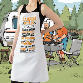 coole kampeerregels woordkunst schort