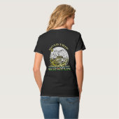 , coole kampvuur bergreis t-shirt (Achterkant volledig)