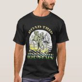  coole kampvuur cowboy mountaintrip t-shirt (Voorkant)