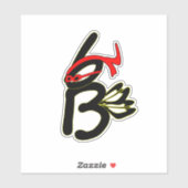 Coole Karate Biene Sticker (Vel)
