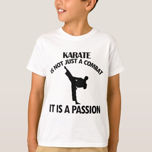 coole Karate DESIGN T-shirt (Voorkant)