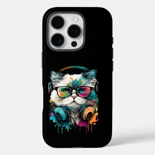 coole kat Case-Mate iPhone case (Achterkant)