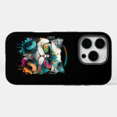 coole kat Case-Mate iPhone case (Achterkant (horizontaal))