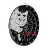 COOLE KAT DARTBORD (Voorkant Links)