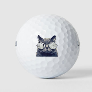 coole kat golfballen