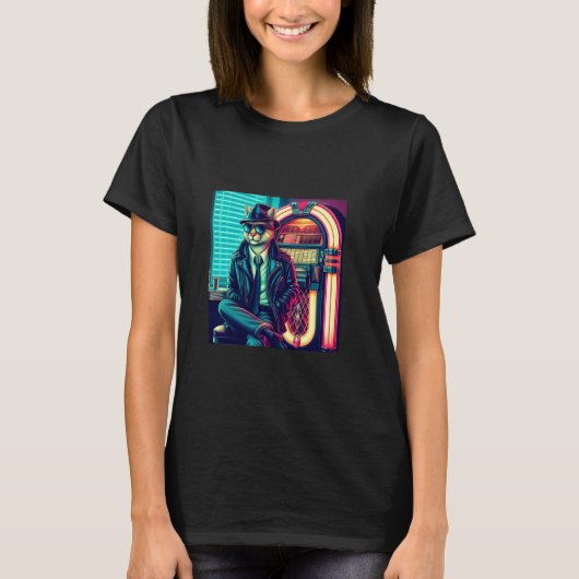 Coole Kat Knoop T-shirt (Voorkant)
