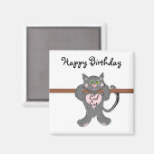 Coole Kat Magneet (Voorkant / Achterkant)