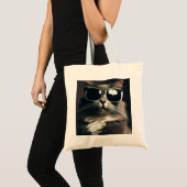 Coole Kat Tote Bag (Voorkant (product))