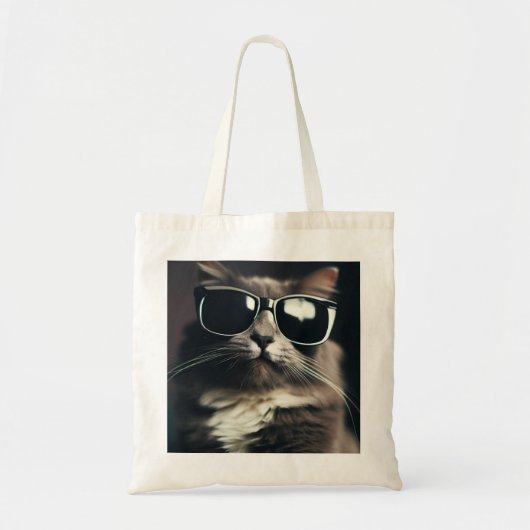 Coole Kat Tote Bag (Voorkant)