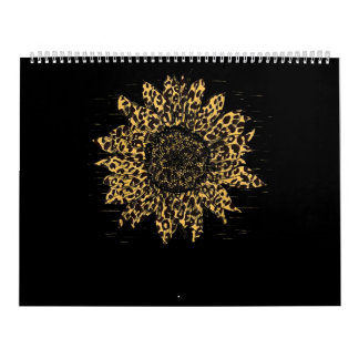 coole katheter leopard sunflower gift kalender