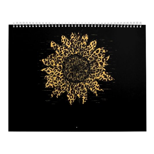 coole katheter leopard sunflower gift kalender (Hoes)