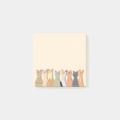Coole katten post-it® notes (Voorkant)
