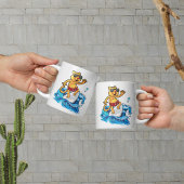 Coole kattensurfer koffiemok