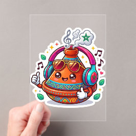 Coole Kawaii Marokkaanse Tagine Acryl Uitnodigingen