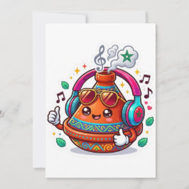 Coole Kawaii Marokkaanse Tagine Kaart