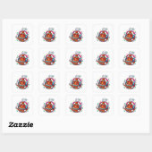 Coole Kawaii Marokkaanse Tagine Vierkante Sticker (Vel)