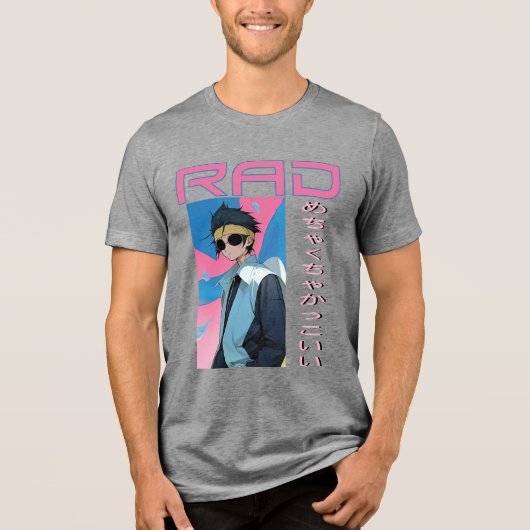 COOLE KEREL Tri-Blend SHIRT (Voorkant)