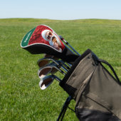 Coole Kerstman Golfheadcover (Insitu)