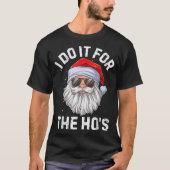 Coole Kerstman Grappig Kerstontwerp T-shirt (Voorkant)