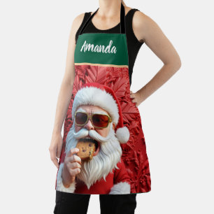 Coole kerstman schort