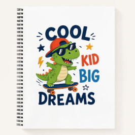 COOLE KIND GROOTE DROMEN NOTITIEBOEK