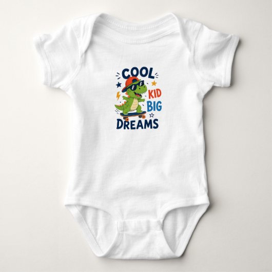 COOLE KIND GROTE DROMEN ROMPER (Voorkant)