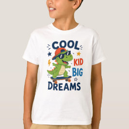 COOLE KIND GROTE DROMEN T-SHIRT