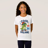 COOLE KIND GROTE DROMEN T-SHIRT (Voorkant volledig)