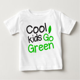 coole kinderen gaan groen