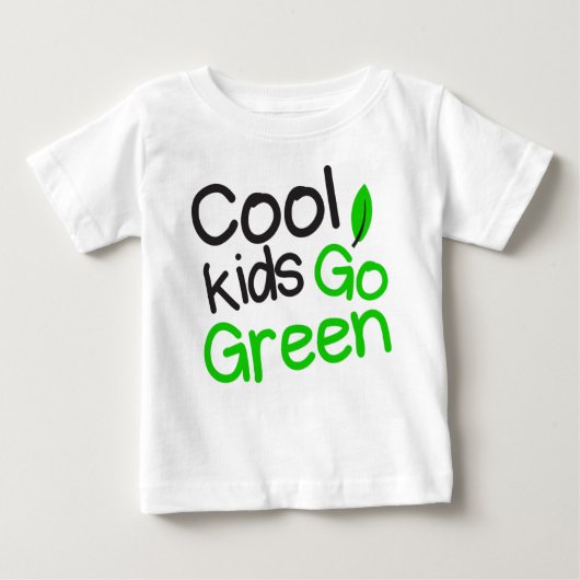 coole kinderen gaan groen (Voorkant)