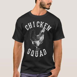 Coole Kippenploeg Kippen Groep Vogelliefhebber Fa T-shirt