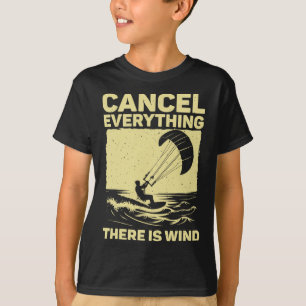 Coole Kitesurfing Kunst Voor Mannen Vrouwen Kite S T-shirt