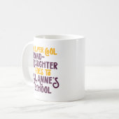 Coole kleindochter koffiemok (Voorkant links)