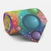 coole kleuren abstracte stropdas patroon (Opgerold)