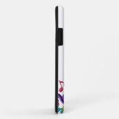 coole kleurrijke muzieknoten en geluiden afbeeldin Case-Mate iPhone case (Achterkant/rechts)