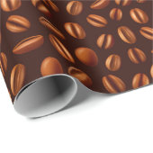 coole koffiebonenbetonpartij cadeaupapier (Rol Hoek)