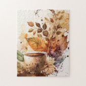 Coole koffieliefhebbers legpuzzel (Verticaal)