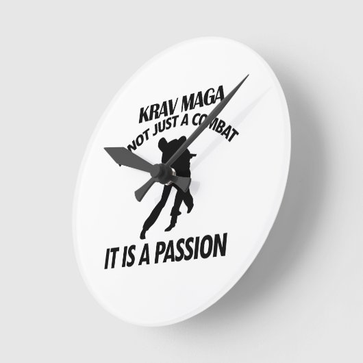 coole KRAV MAGA-DESIGN Ronde Klok (Hoek)