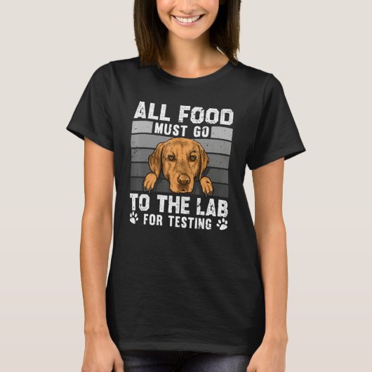 Coole Labrador Voor Mannen Vrouwen Labrador Retrie T-shirt (Voorkant)