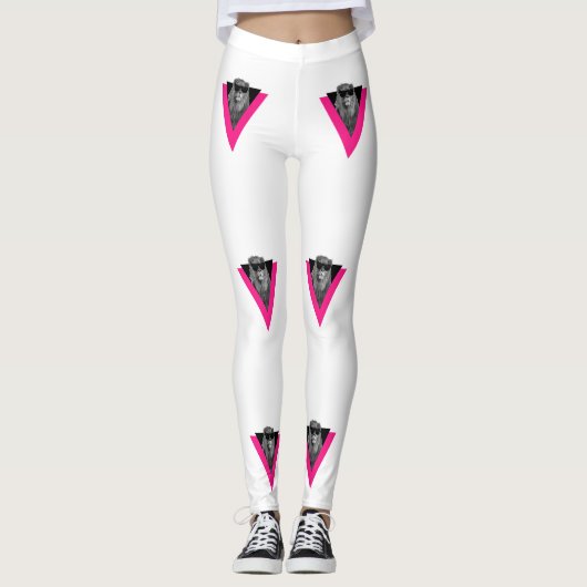 Coole Leeuwen Broek Leggings (Voorkant)