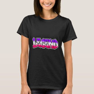 Coole Legende Graffiti Slogan Tekst Citaat Cadeau  T-shirt
