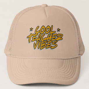 COOLE LERAAR VIBES DOCENTENDAG CADEAU TRUCKER PET