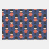 coole Londense patroonpagina's met papierpakjes  Inpakpapier Vel (Voorkant 2)