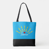 Coole Love (Hart) Zomer Tote Bag (Achterkant)