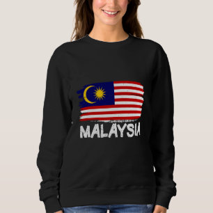 Coole Maleisische vlag Trui