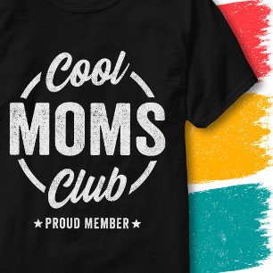 Coole Mamas Club Trots Moeder Moedersdag Grappige  T-shirt