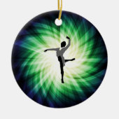 Coole mannelijke danser keramisch ornament (Voorkant)