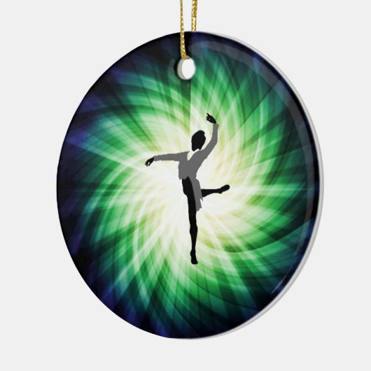 Coole mannelijke danser keramisch ornament (Links)