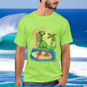 coole mannen Summer dinosaur T-Shirt