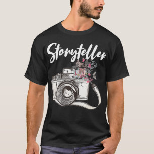 coole Mannen Vrouwen Fotograaf Outfit Focus Photo T-shirt